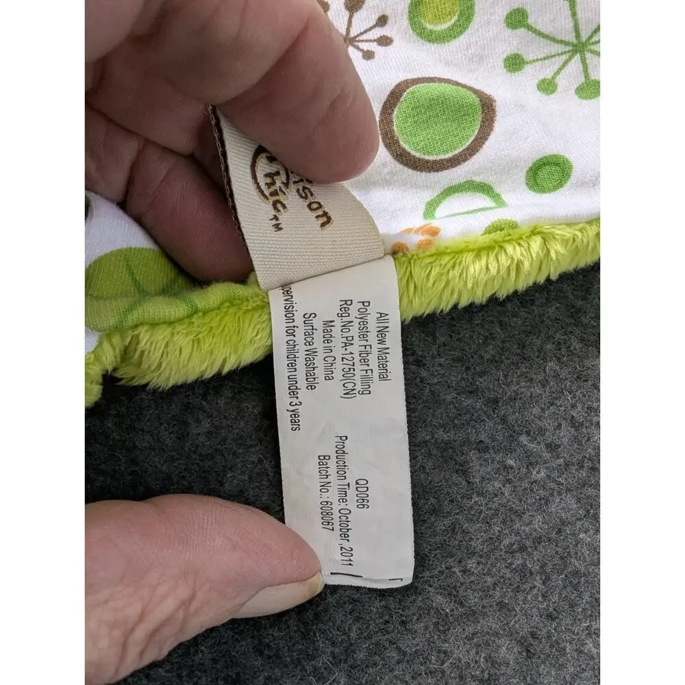 Mason Chic Frog l knotted‎ security blanket